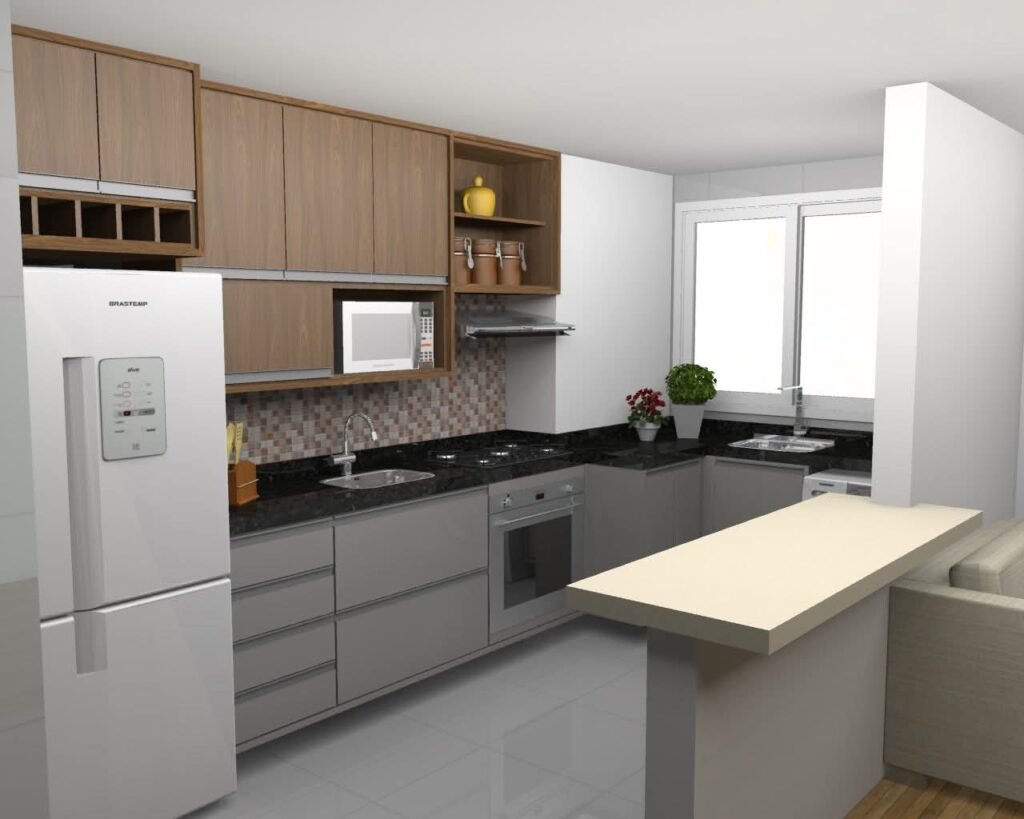 Projeto 3D Cozinha