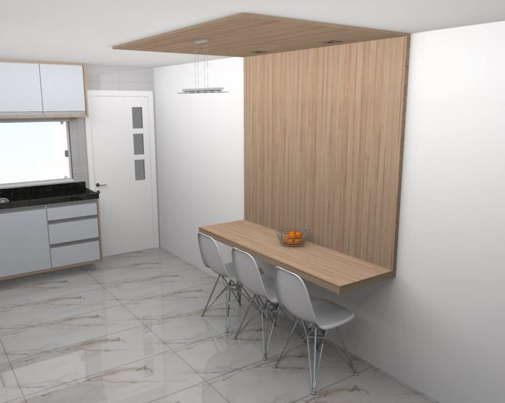 Projeto 3D Cozinha 2